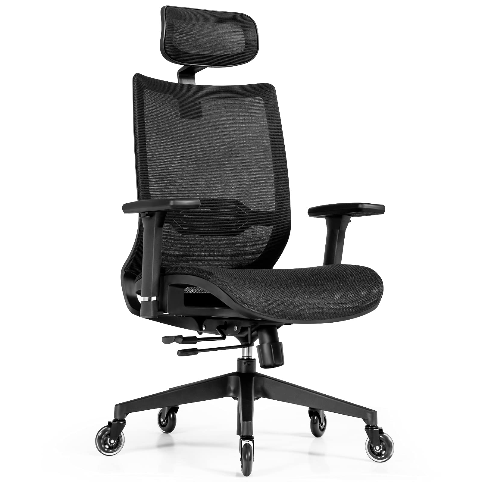 Giantex High Back Computer Desk Chair (Black)