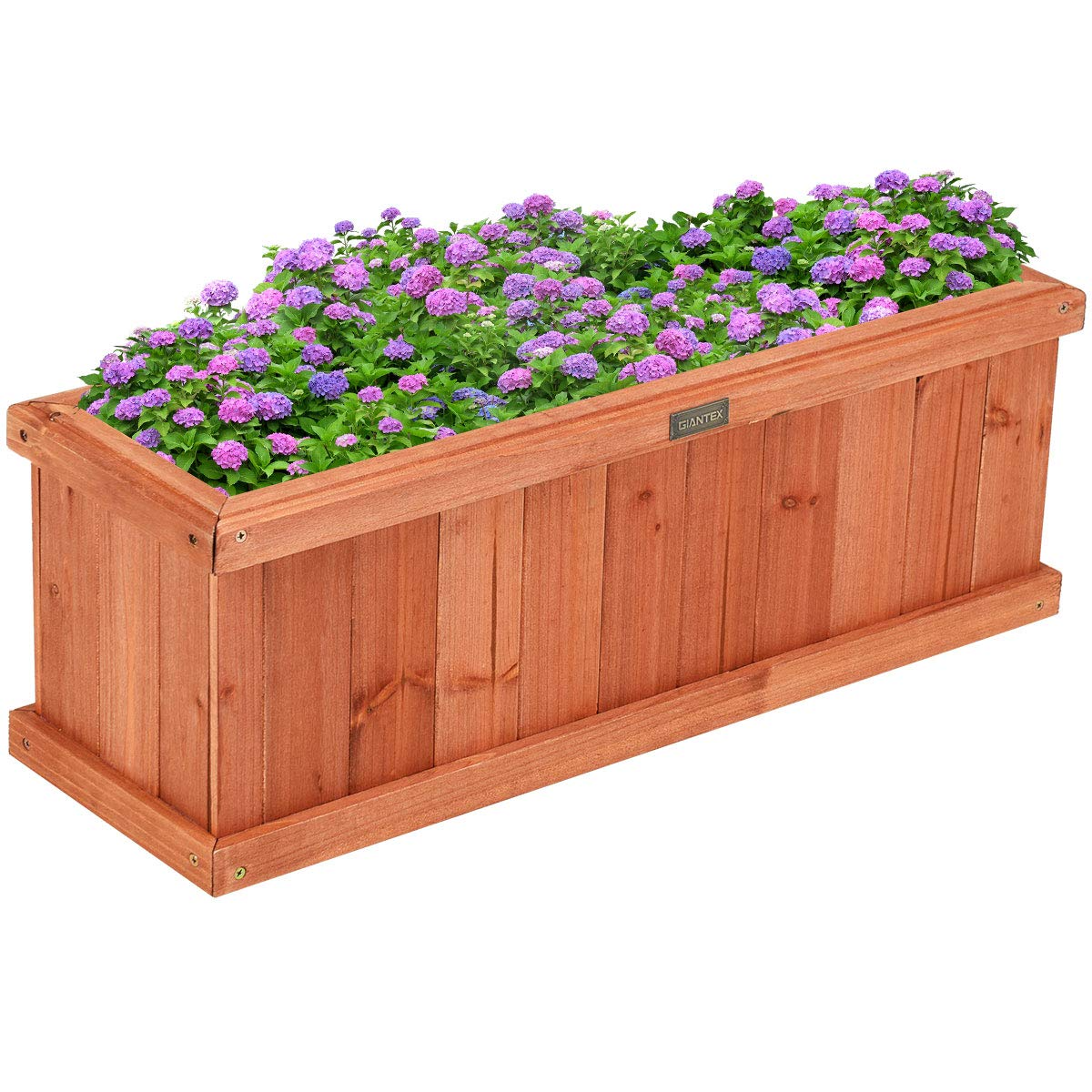 Raised Garden Bed Flower or Vegetable Planter (28" L X 9" W X 10" H)