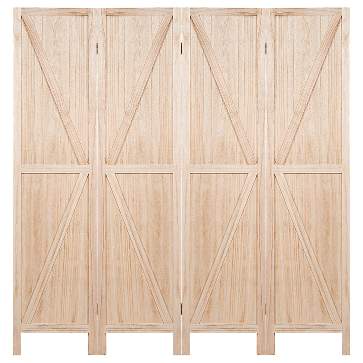 Copy of Giantex 4 Panel Folding Screen, 5.6 Ft Screen Room Divider - Giantexus