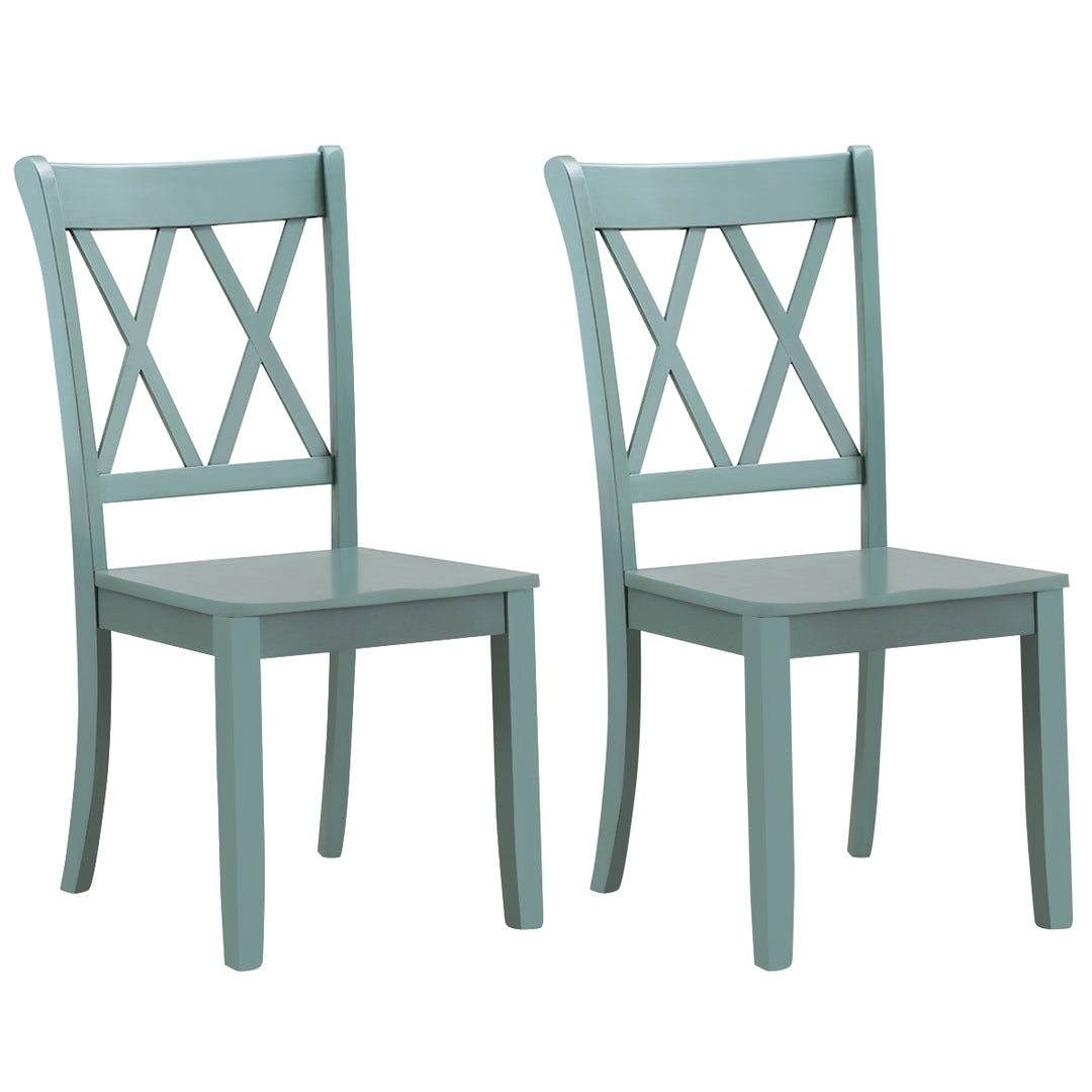 Giantex Rubber Wood Dining Room Side Chair
