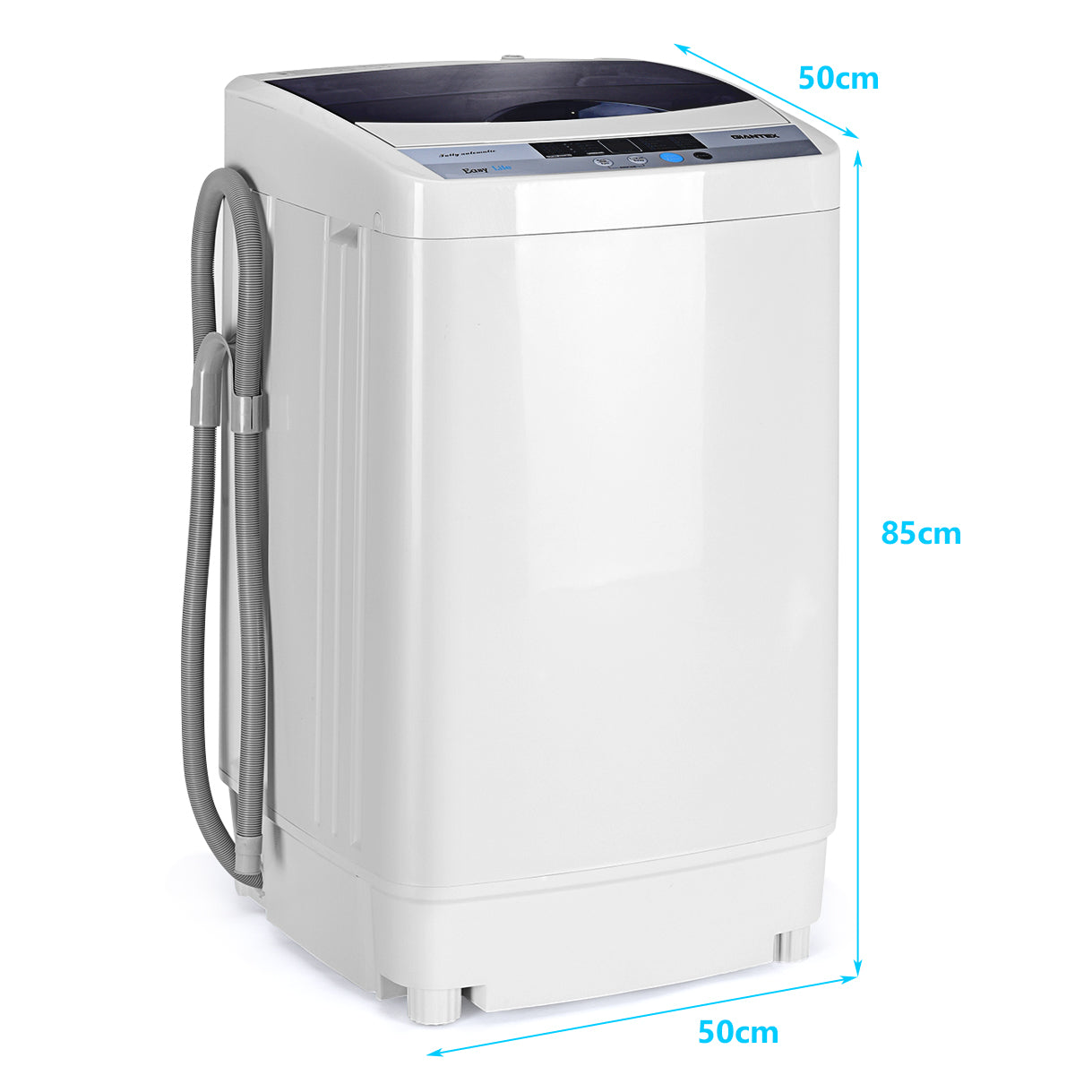 Giantex Full Automatic Washing Machine, 7.7lbs Portable Washer w/Heating  Functions, Compact Laundry Washer for Apt/Dorm/RV