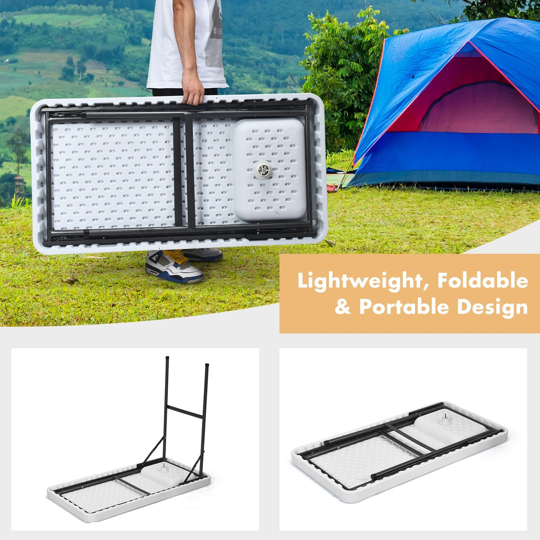 Folding Fish Cleaning Table, Camping Table with Sink and Faucet