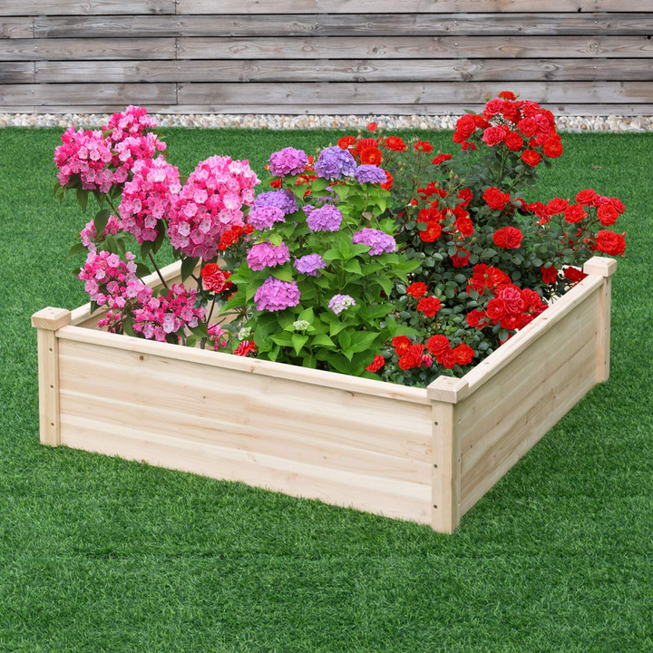 Giantex Raised Garden Bed, 40''Lx40''Wx12''H