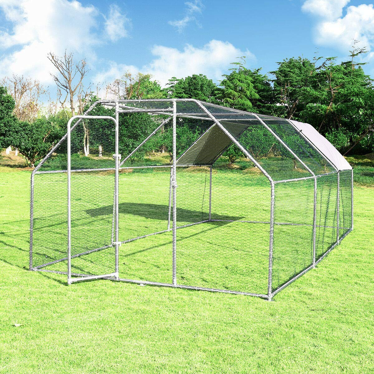 Giantex Large Metal Chicken Coop