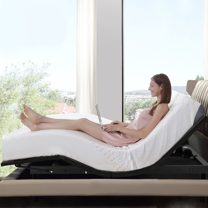 Giantex Adjustable Bed Base, Electric Adjustable Bed Frame w/ Wireless Remote