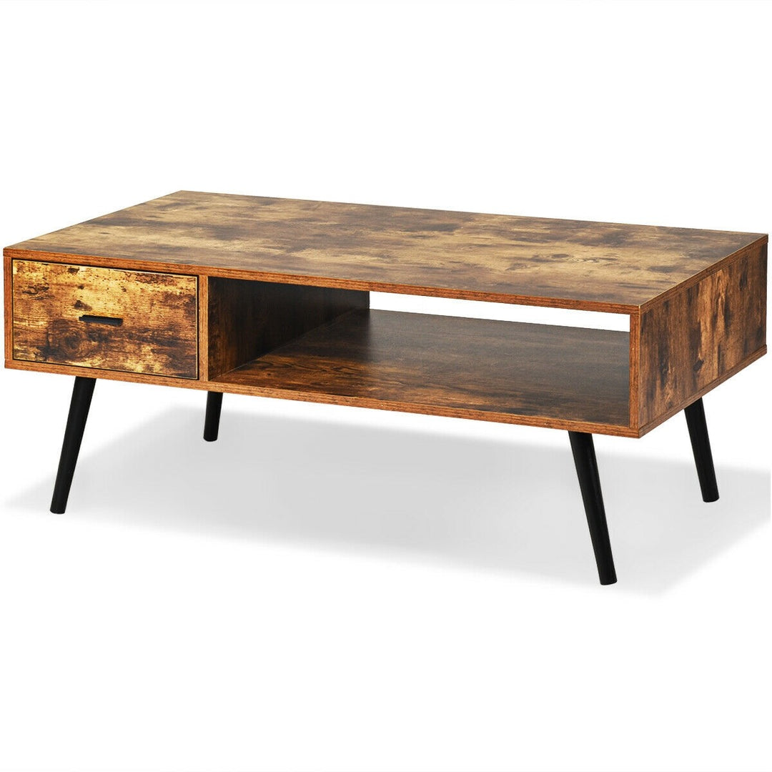 Coffee Table Mid-Century Modern TV Table