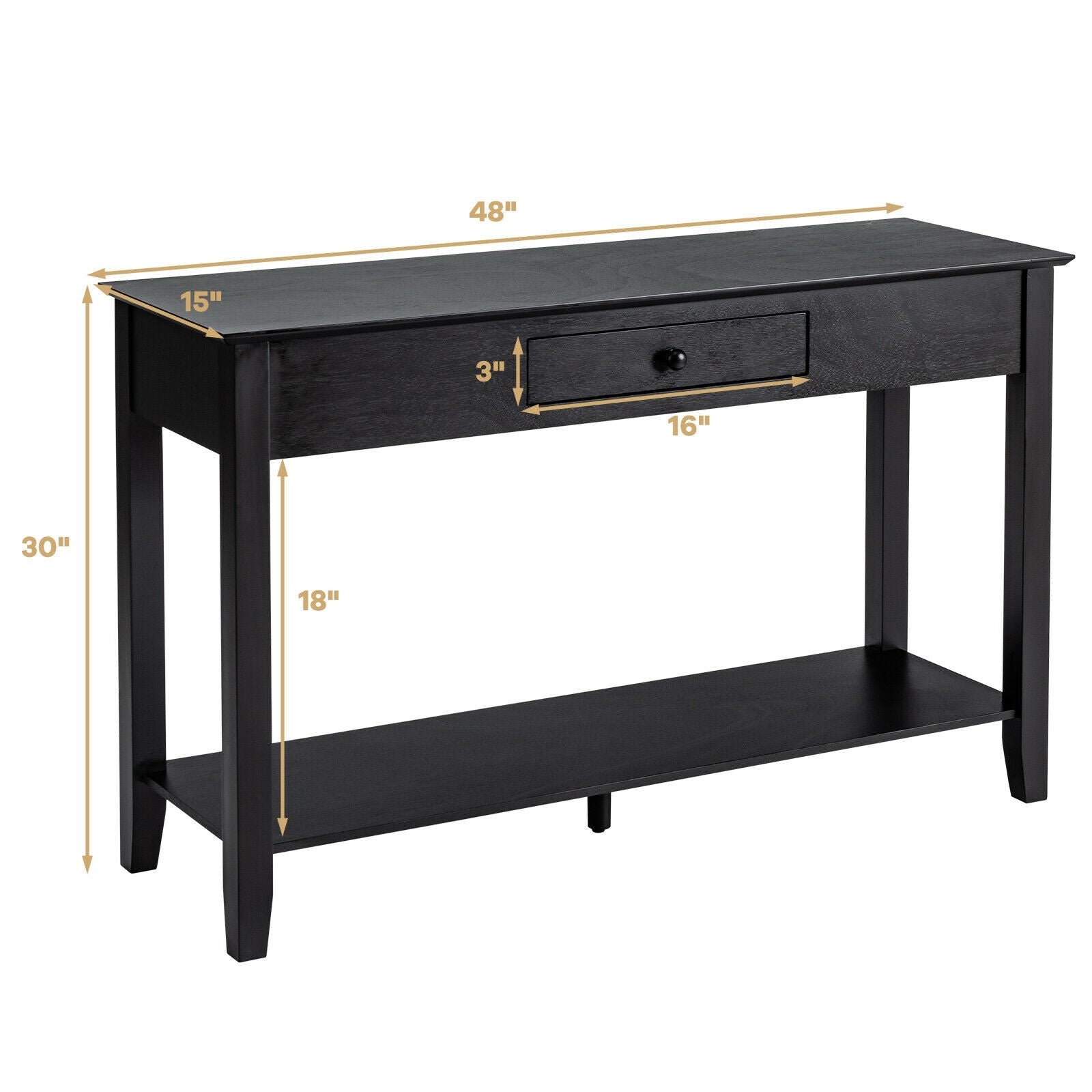 Stylish & Practical Design Console Table with Drawer