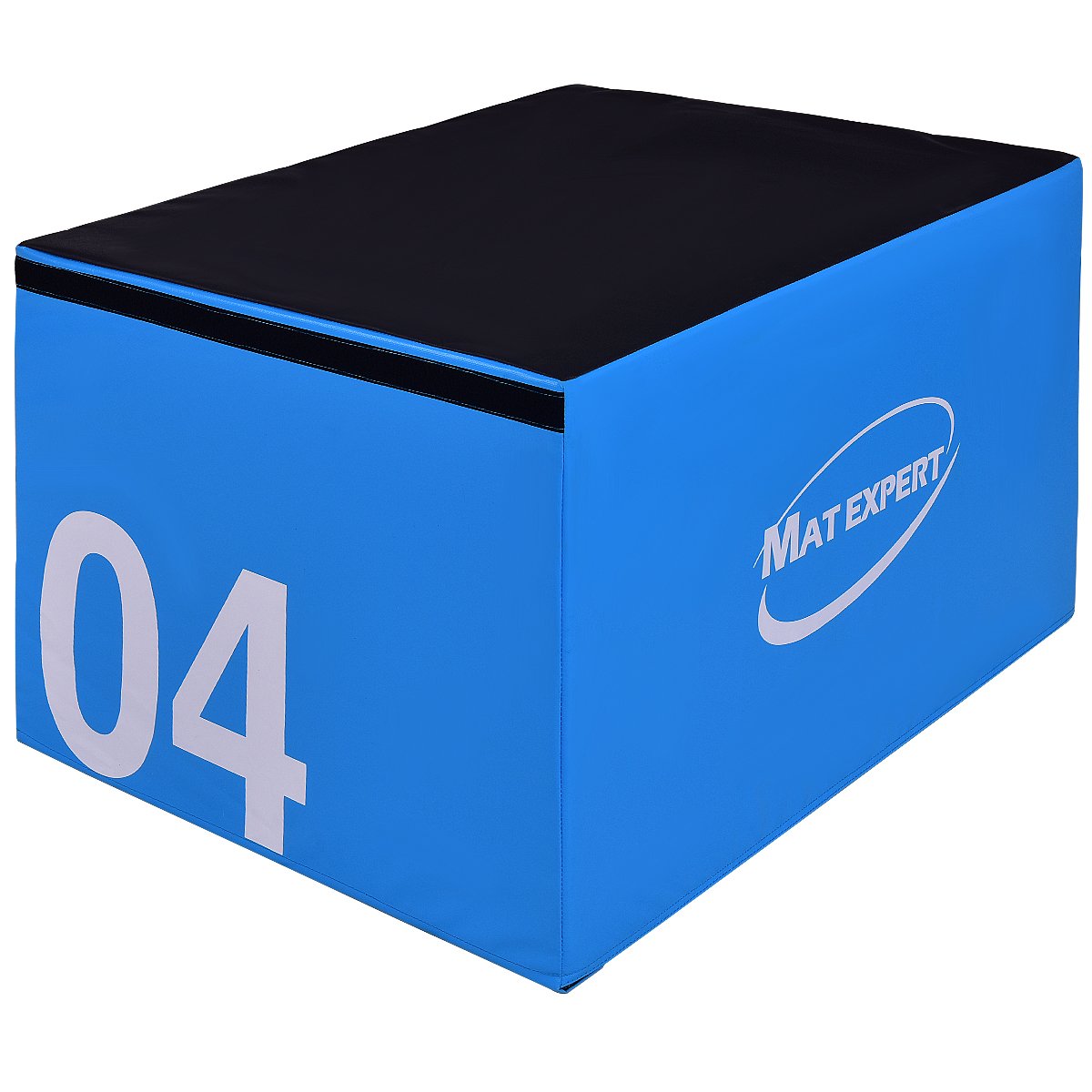 MAT EXPERT 3 in 1 Plyometric Box, Jumping Box with Foam for Jump Training and Conditioning