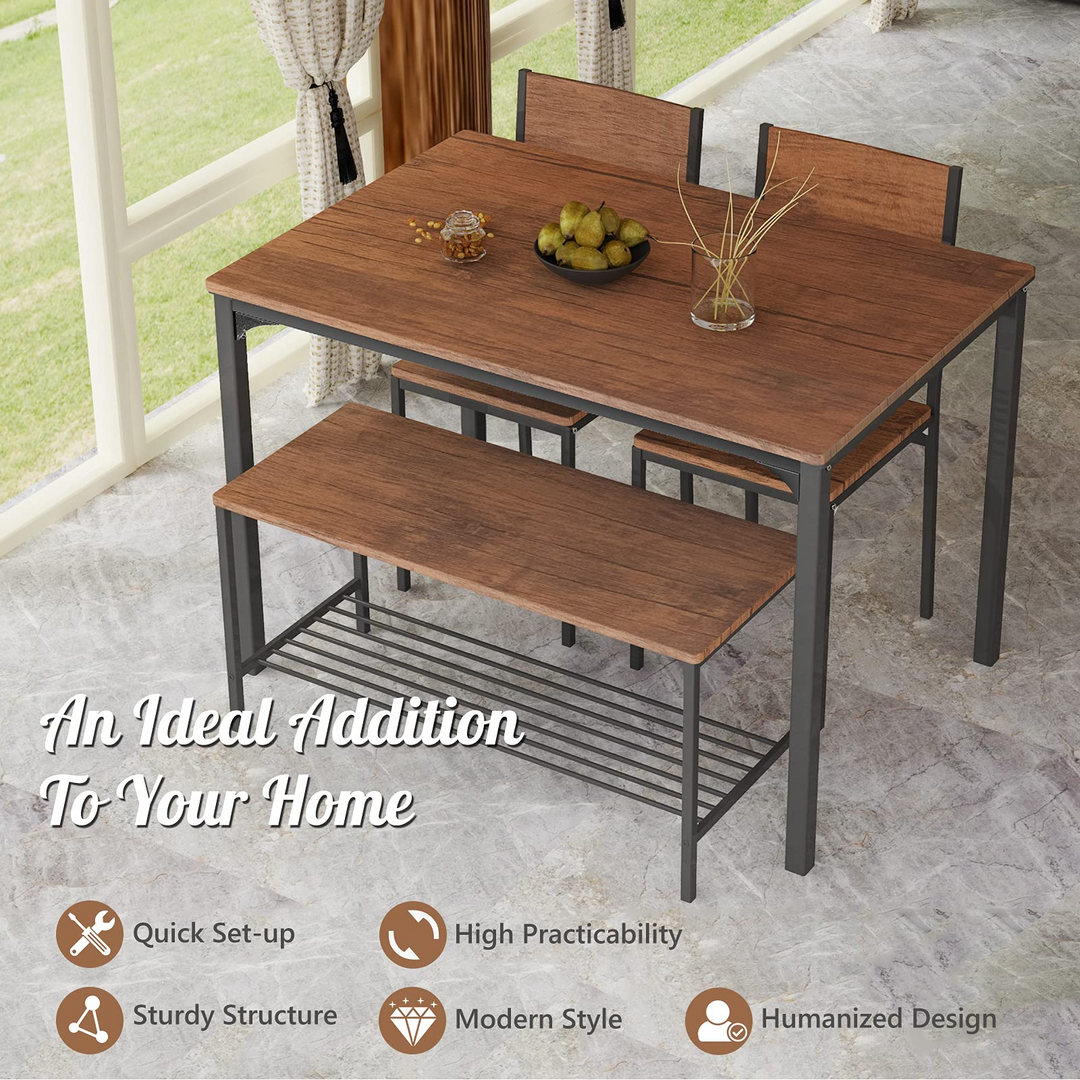 Dining Table Set for 4 - Giantex