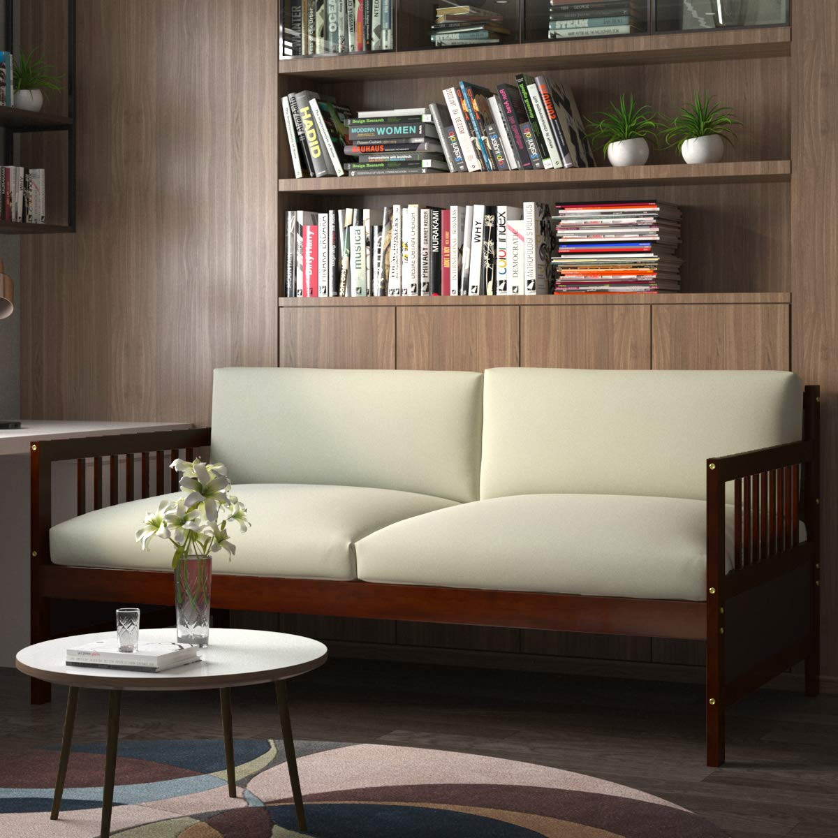 Dual-use Sturdy Sofa Bed for Bedroom Living Room