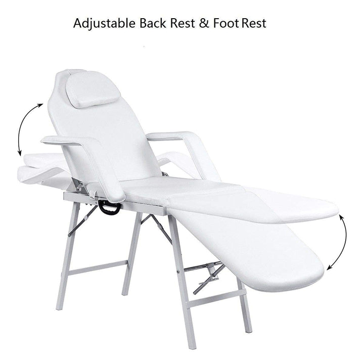 Giantex 73 Portable Tattoo Parlor Spa Salon Facial Bed Beauty Massage Table Chair