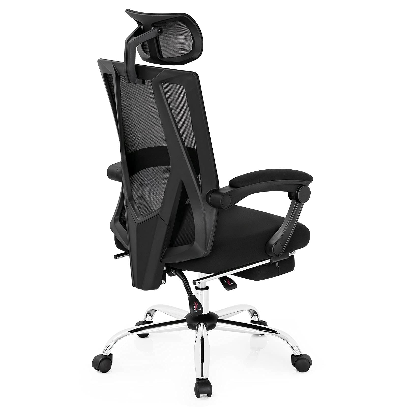 Giantex Swivel Rolling Executive Recliner Chair for Home Office Meeting Room