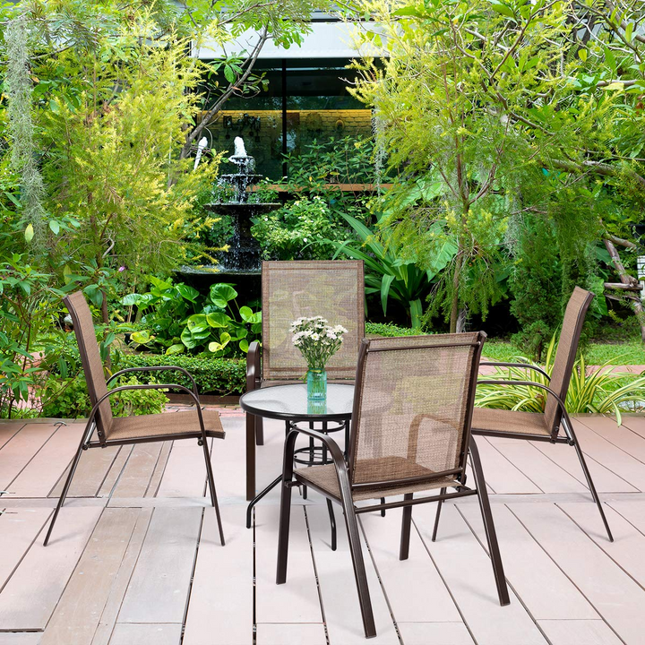 Giantex 4 Piece Patio Chairs