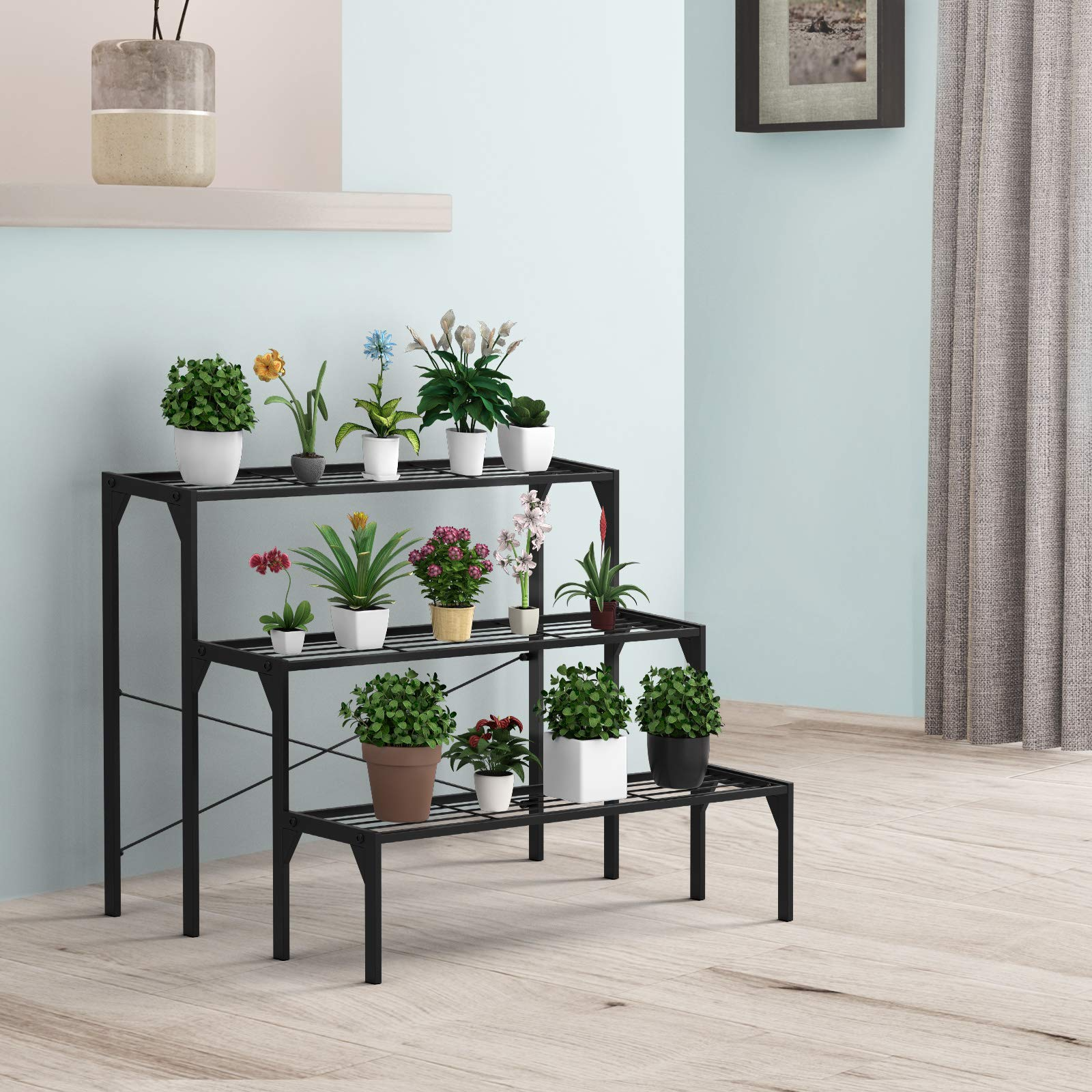 Giantex 3 Tiers Metal Plant Stand