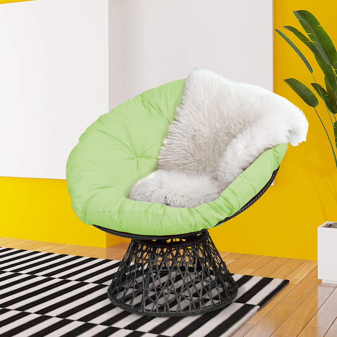 Buy Rattan Round Papasan Chair Giantex – Giantexus