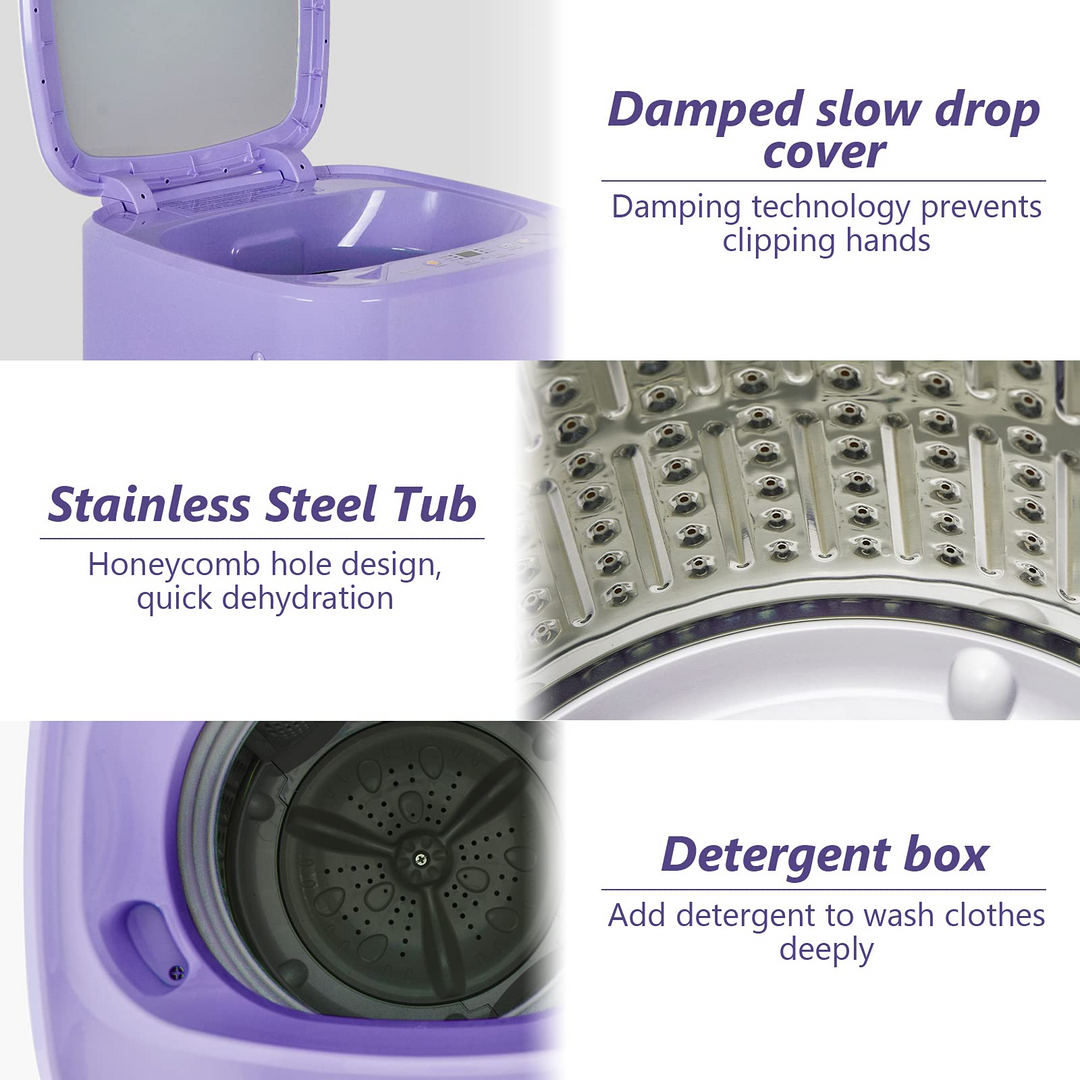 Portable Baby Laundry Washer and Dryer Combo