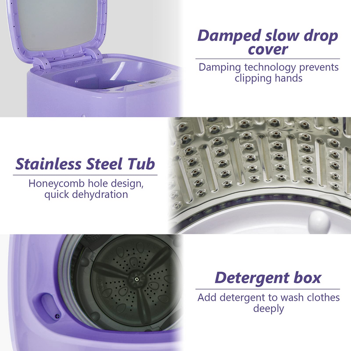Portable Baby Laundry Washer and Dryer Combo
