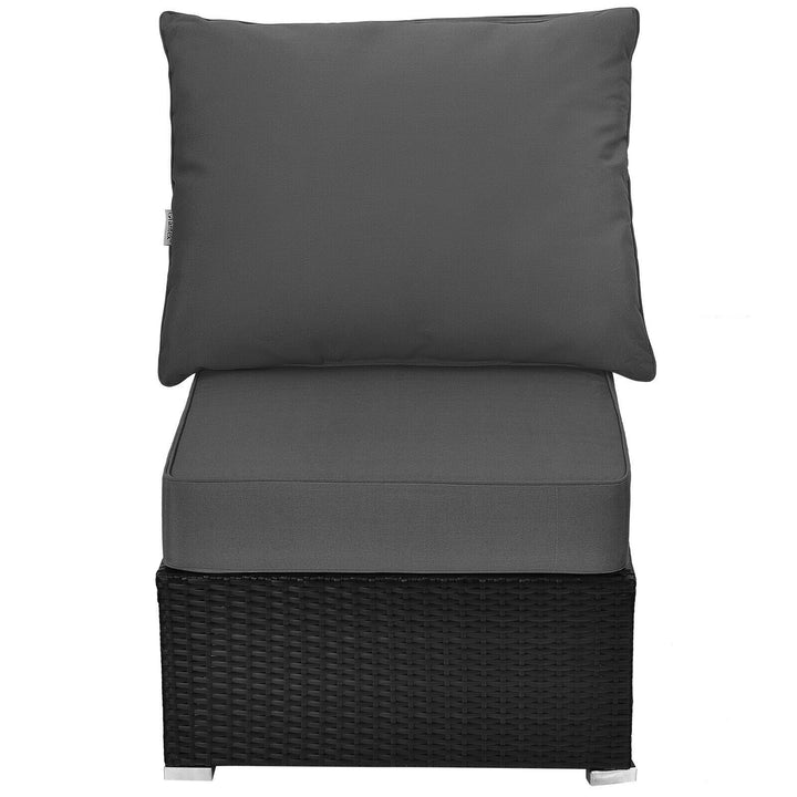 Giantex Patio Cushion Set with Pillow, Deep Seat and Back Cushion