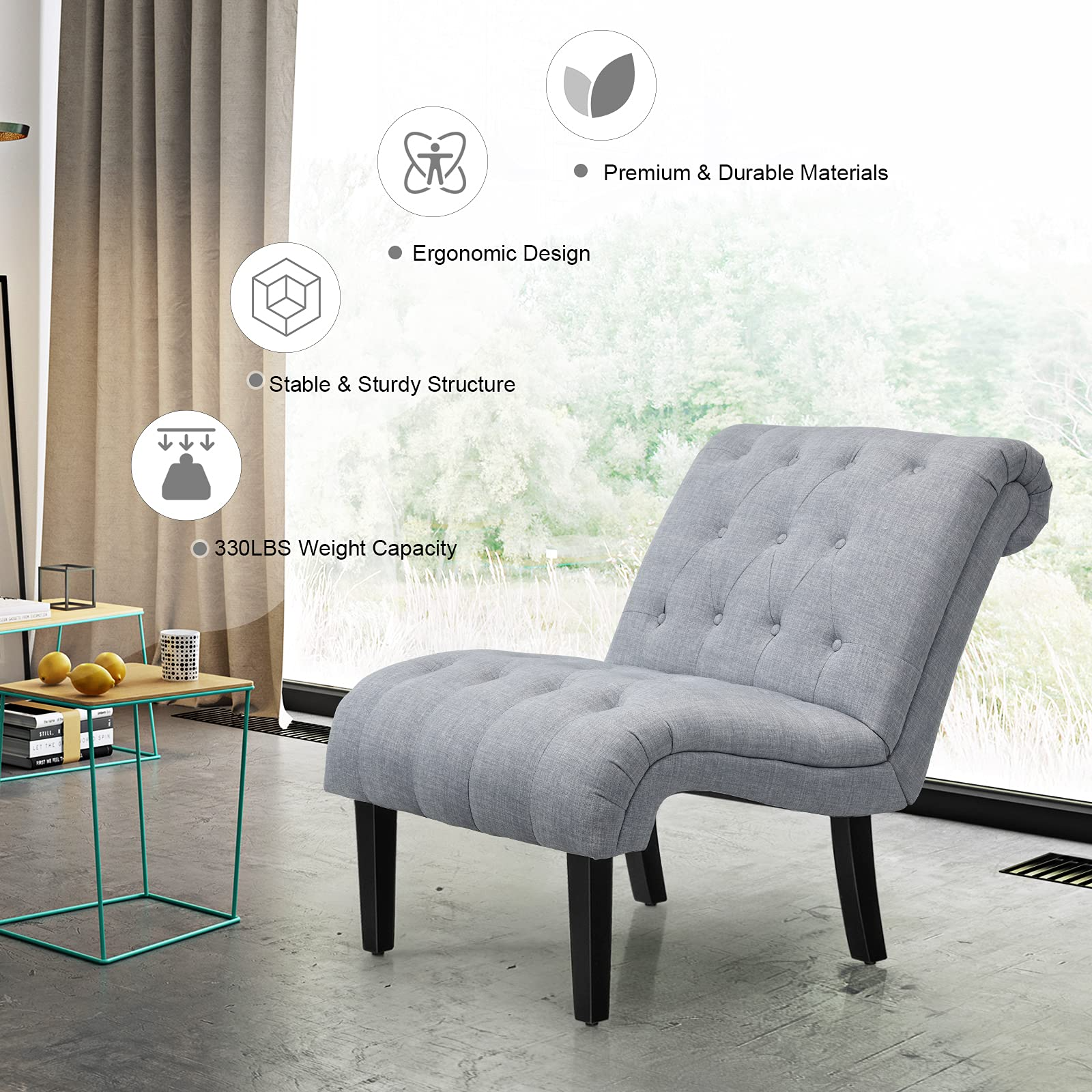 Giantex Single Sofa Chair for Living Room