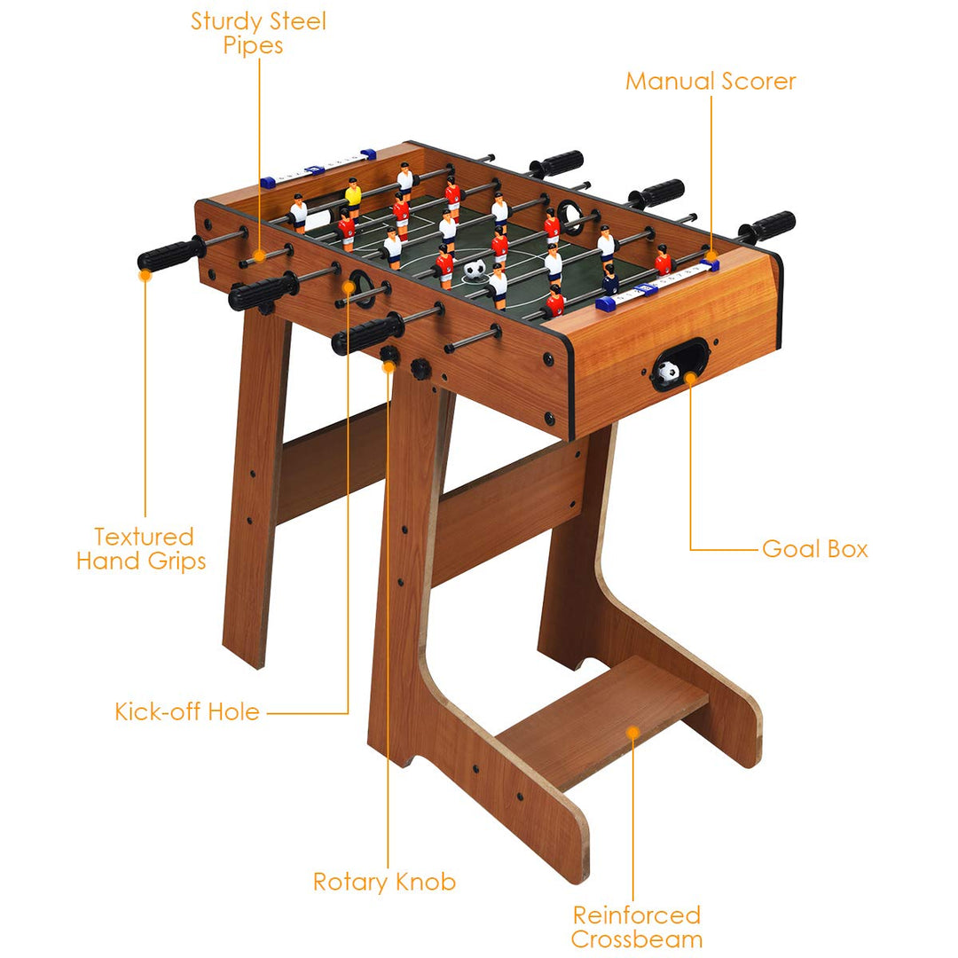 Giantex 27in Football Table w/ 2 Mini Footballs