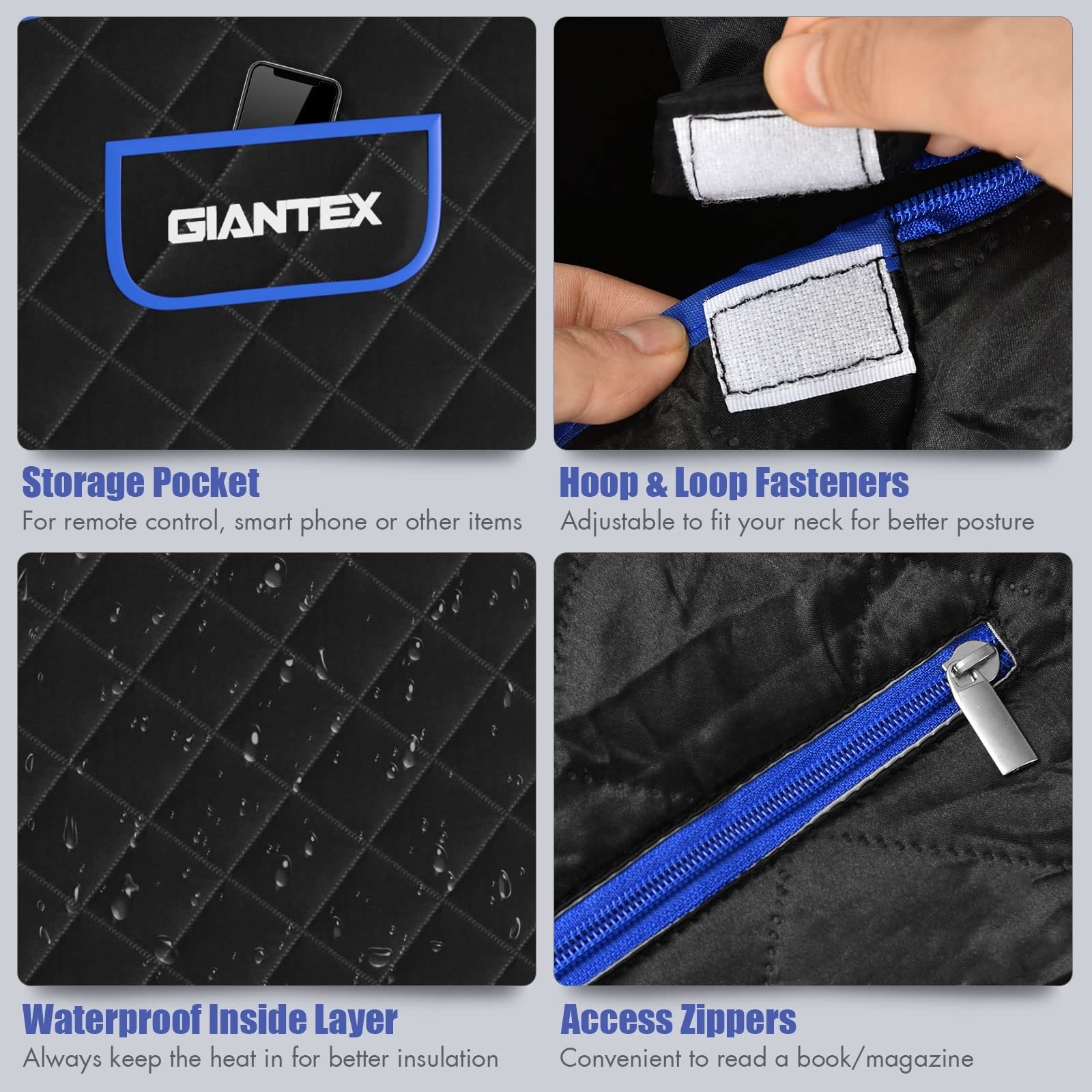 Giantex Portable Folding Sauna, 1 or 2 Person Steam Spa with Remote Control