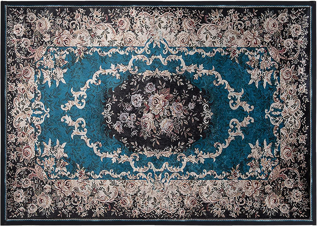 Giantex Area Rug, Easy to Clean Comfy Chic Vintage Floor Decoration Large Boho Area Carpet Rugs
