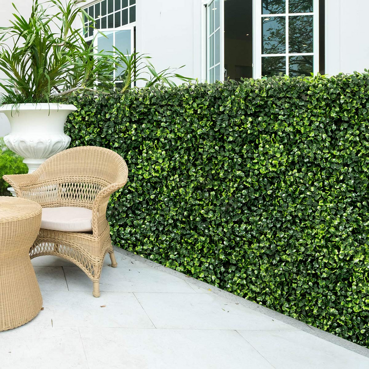 Giantex 12PCS 20x20inch Artificial Boxwood Panels Garden Privacy Fence Screen