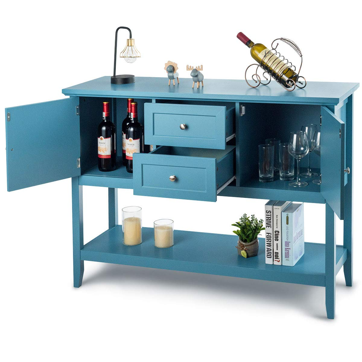 Giantex Buffet Sideboard, Wood Storage Cabinet