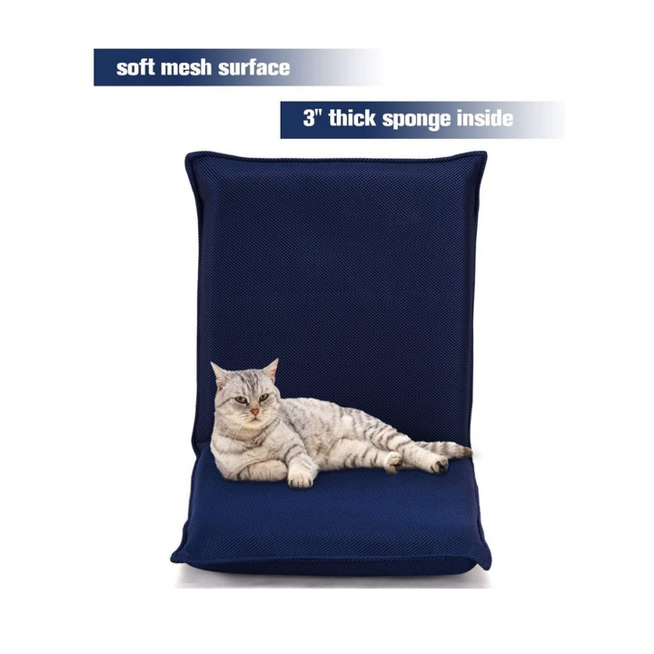 Adjustable Mesh Floor Sofa Chair - Giantexus