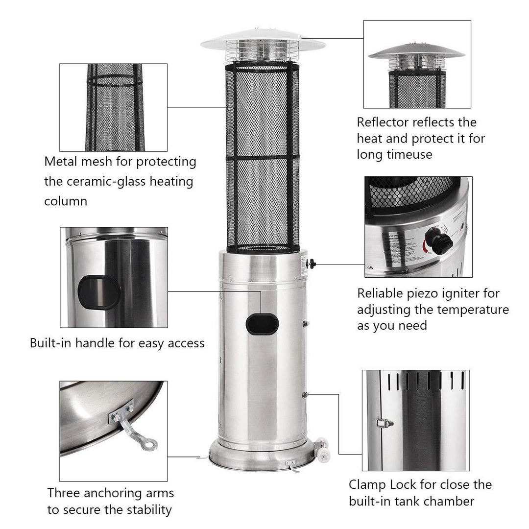 Giantex Outdoor Propane Patio Heater