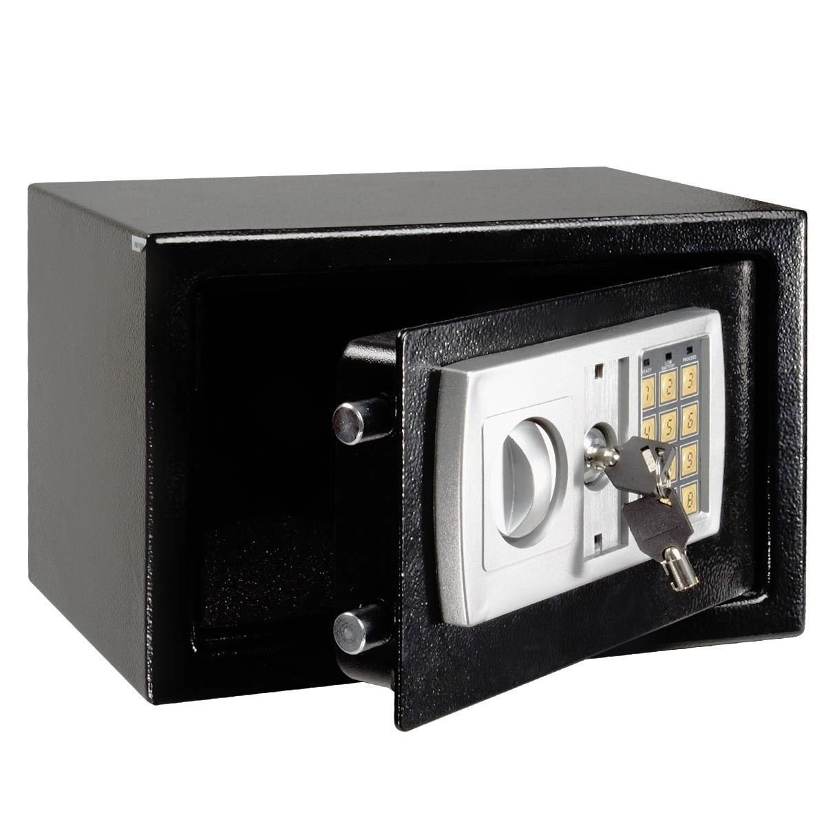 Giantex 12.5" Electronic Keypad Digital Lock Safe Box Cash Jewelry Gun (Black)