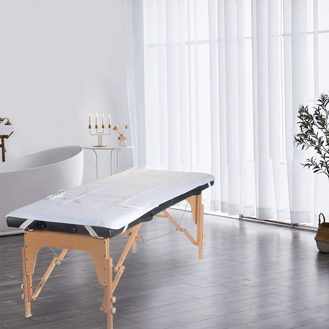 Giantex Spa Table Heating Pad with Digital Timer and Five Heat Settings, Auto Overheat Protection, Portable Electric Table Warmers