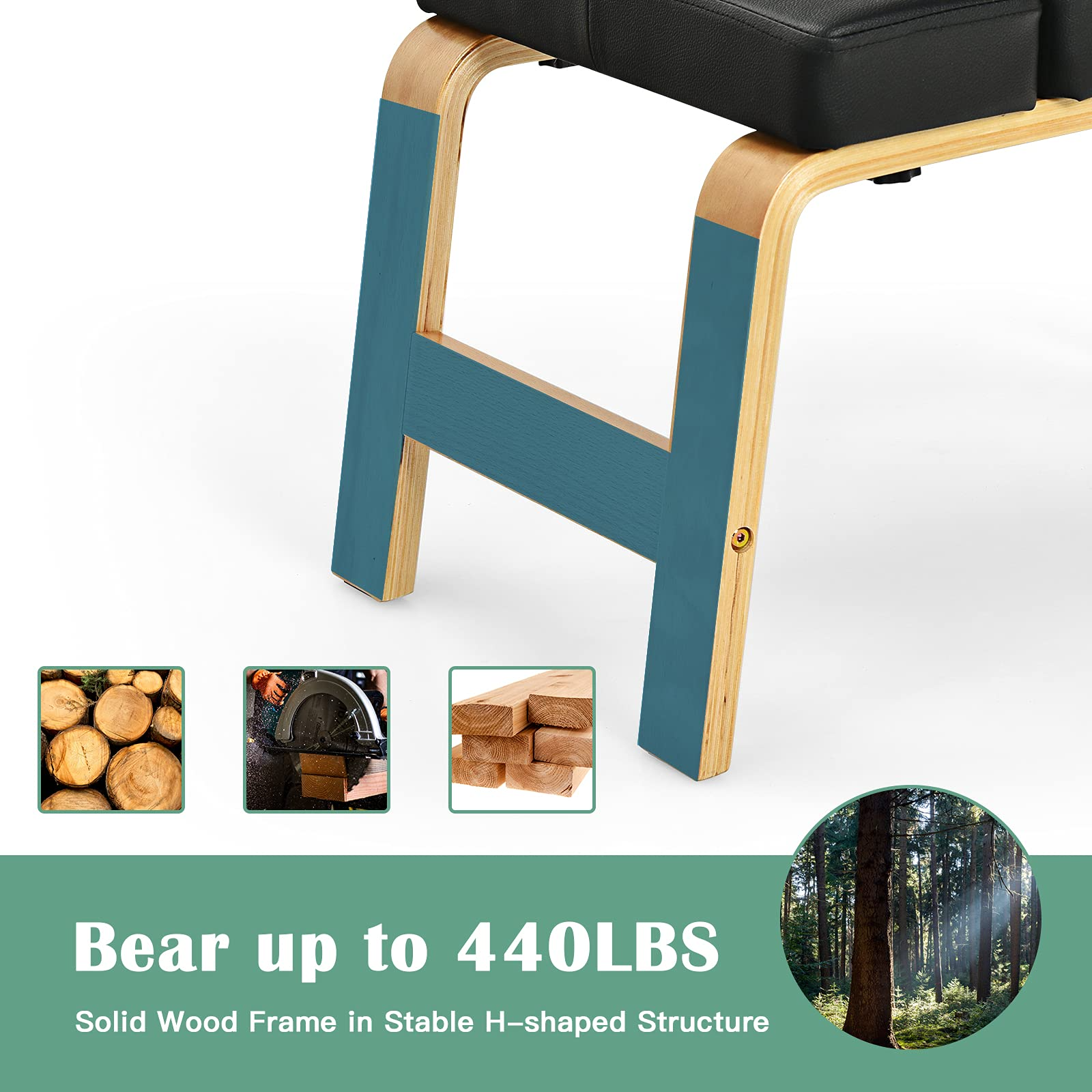 Giantex Yoga Headstand Bench, Upside Down Chair for Balance Training