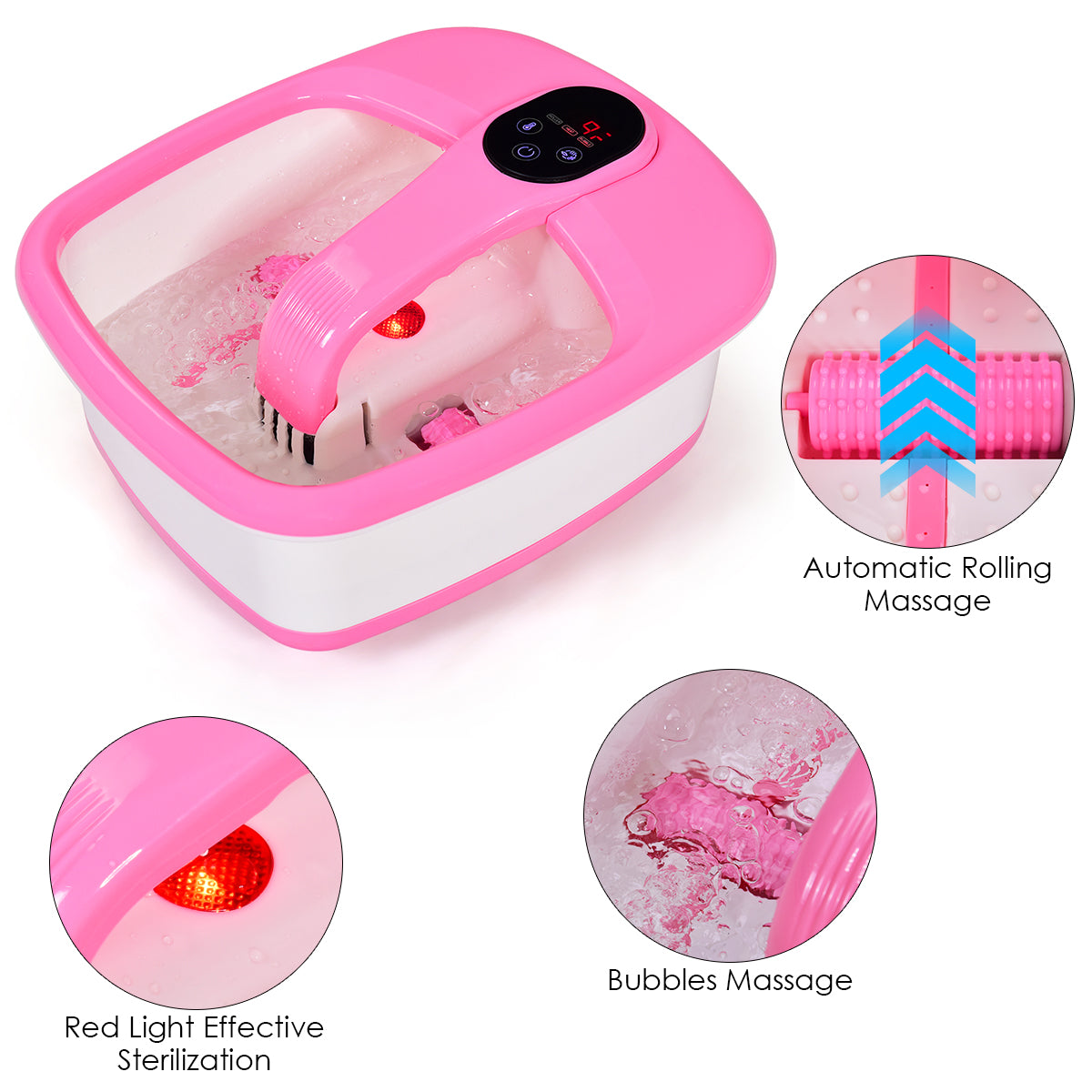 Foot Spa Bath Massager - Giantex