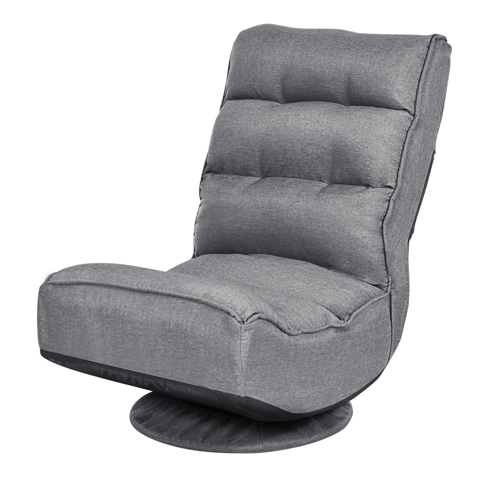 360 Degree Swivel Floor Chair, Lazy Sofa Lounge Chair - Giantexus