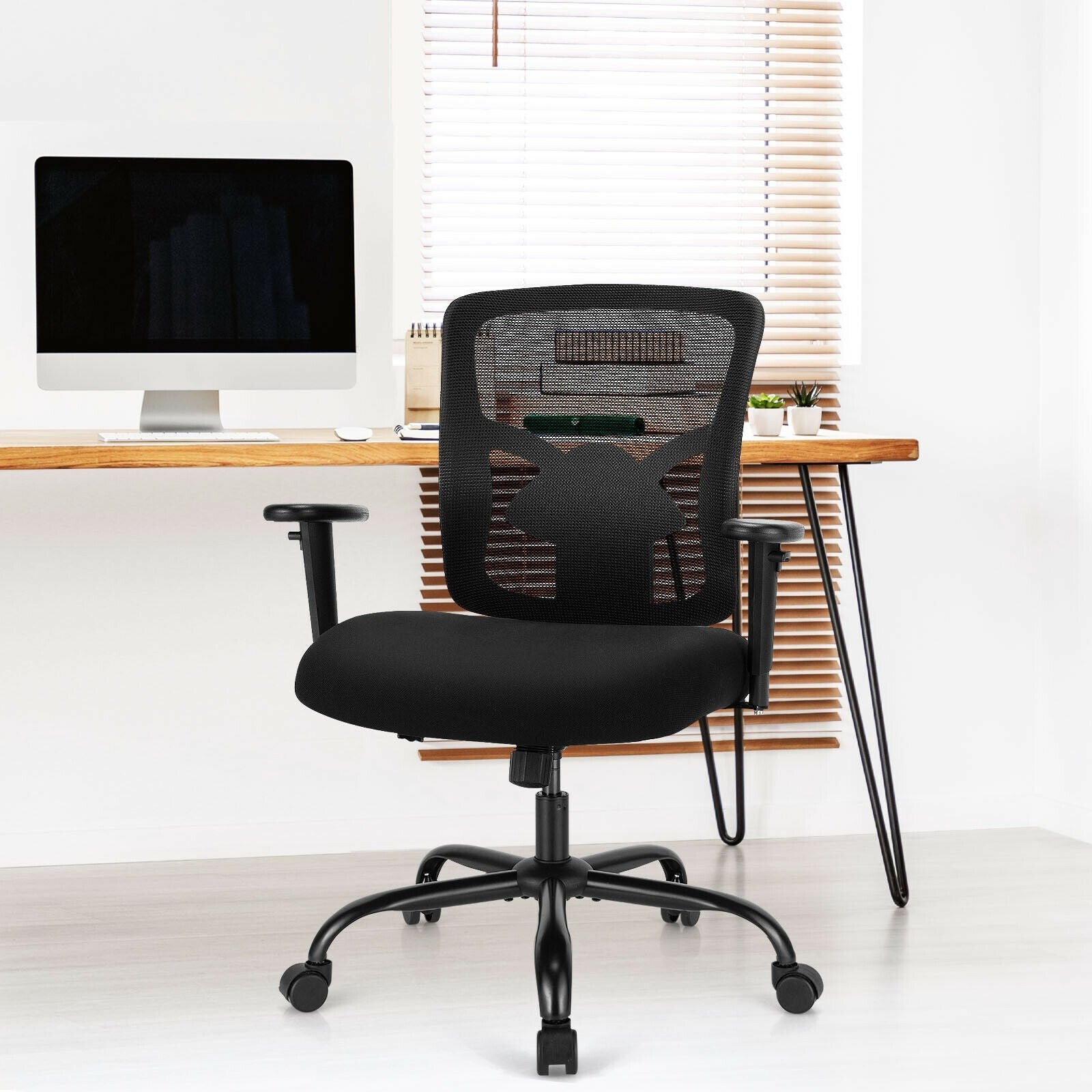 Mesh Office Computer Chair, 400 lbs Big and Tall Ergonomic Executive Chair