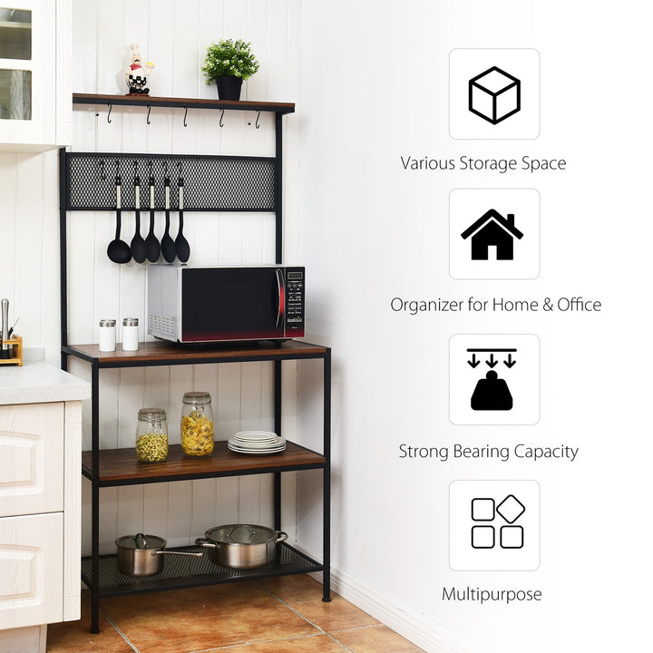 Kitchen Baker's Rack, Industrial Microwave Oven Stand