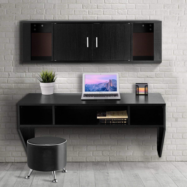 Giantex Wall Mounted Desk Floating Computer Desk