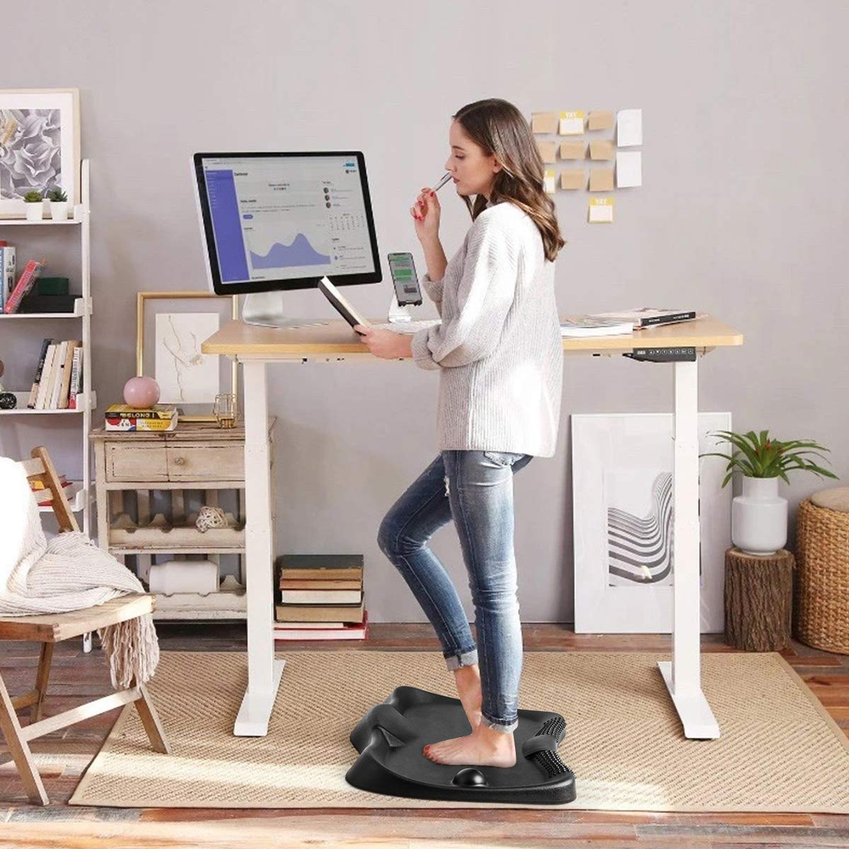 Giantex Standing Desk Anti-Fatigue Mat Not-Flat
