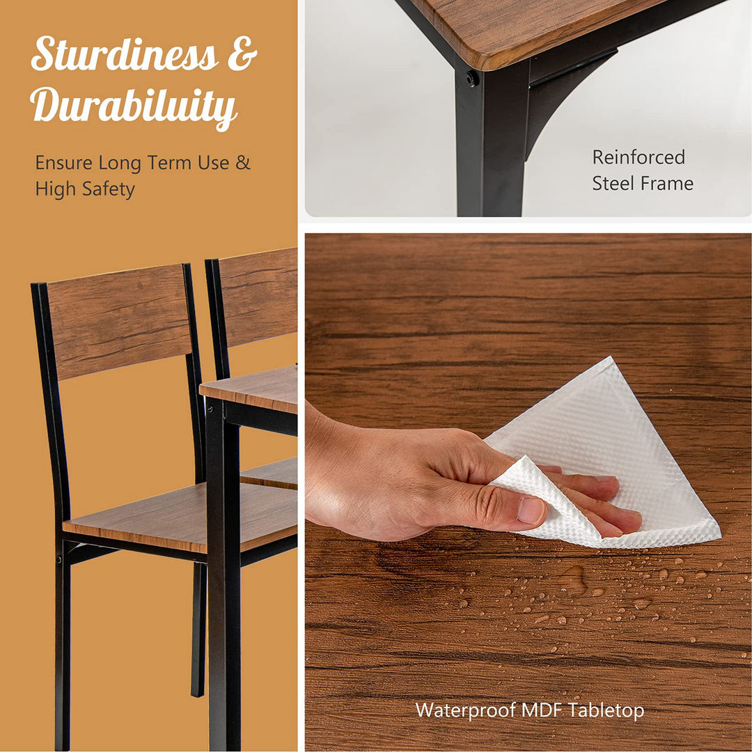 Dining Table Set for 4 - Giantex
