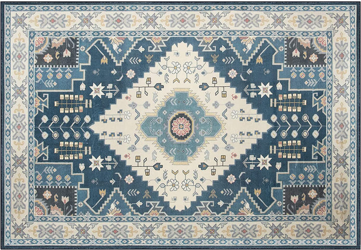 Giantex Area Rug, Easy to Clean Comfy Chic Vintage Floor Decoration Large Boho Area Carpet Rugs