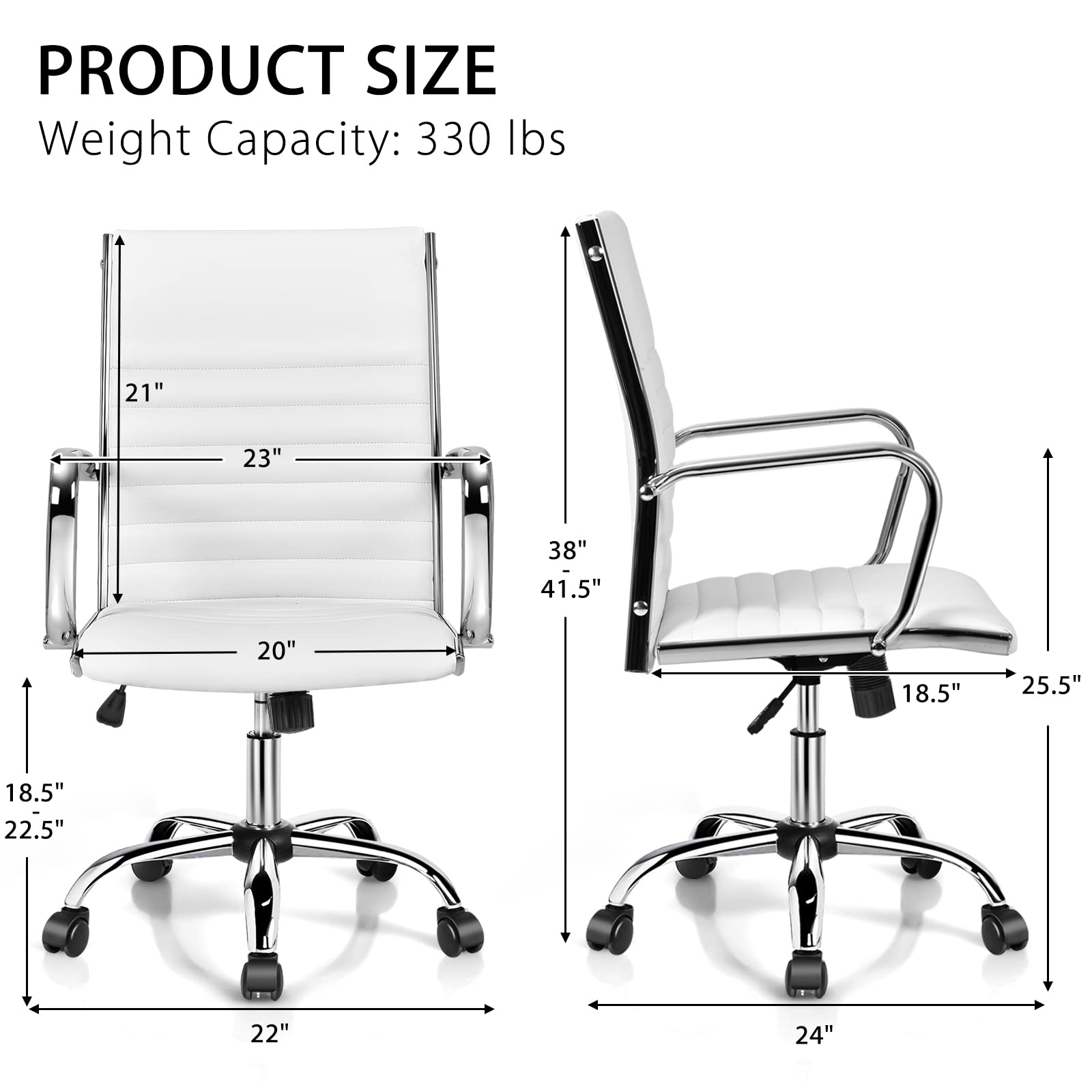 Ergonomic High Back Executive Conference Chair - Giantex