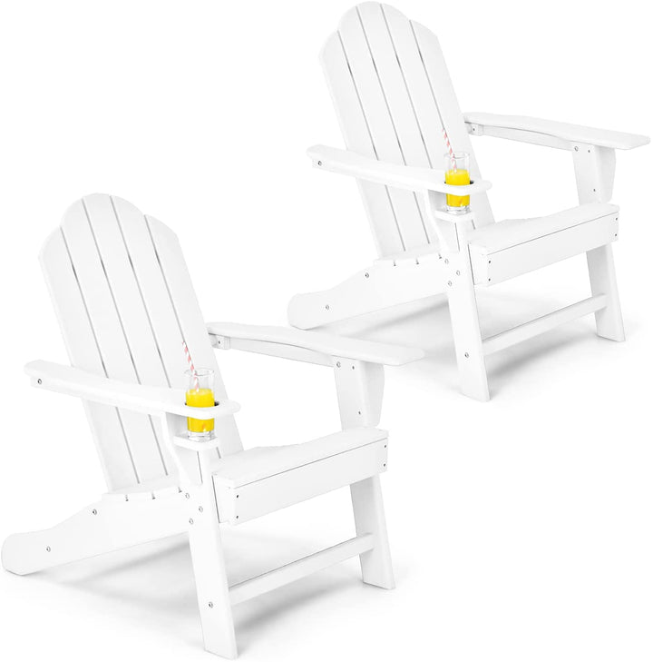 Giantex Adirondack Chair, White