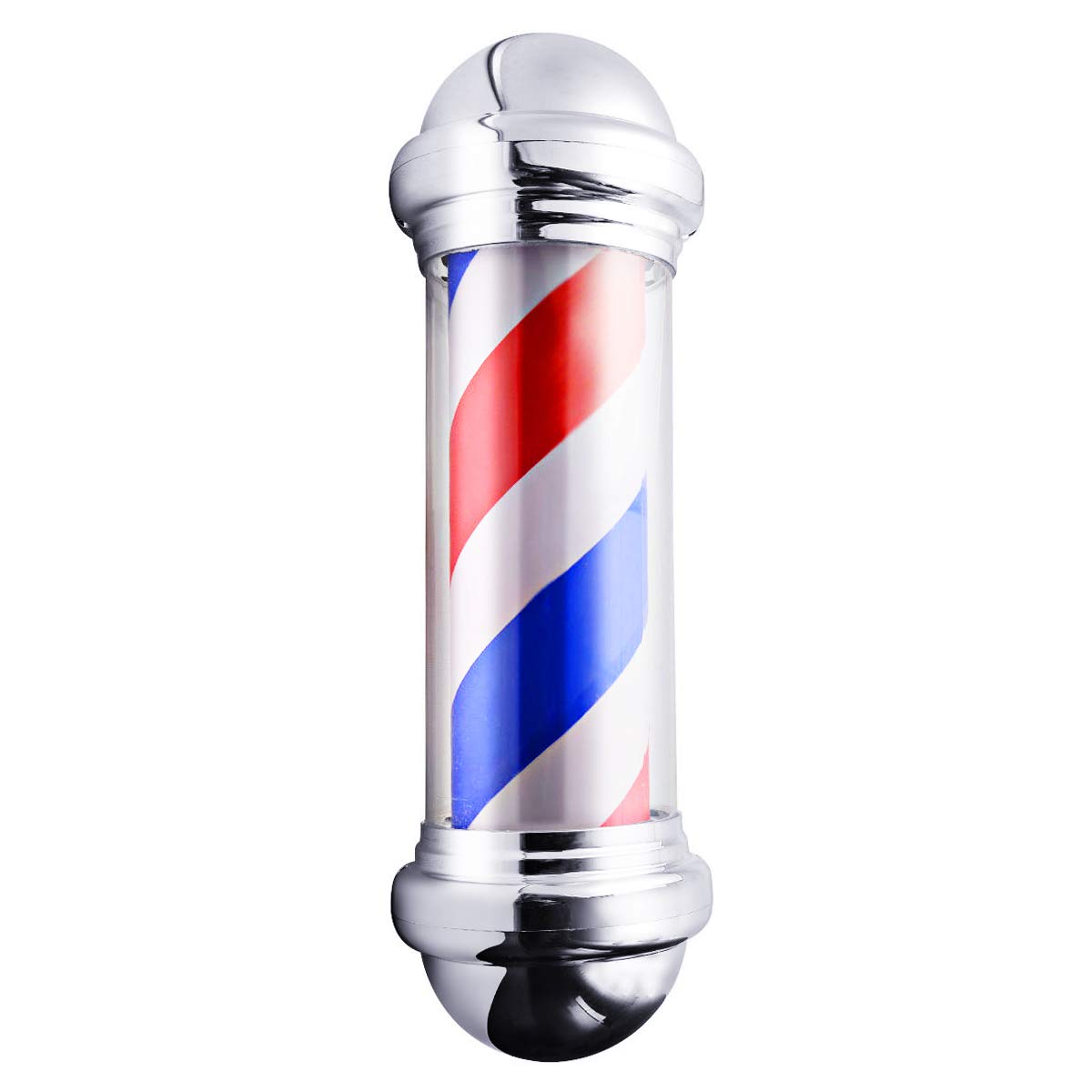 Giantex 30" Barber Pole LED Light, Hair Salon Barber Shop Open Sign