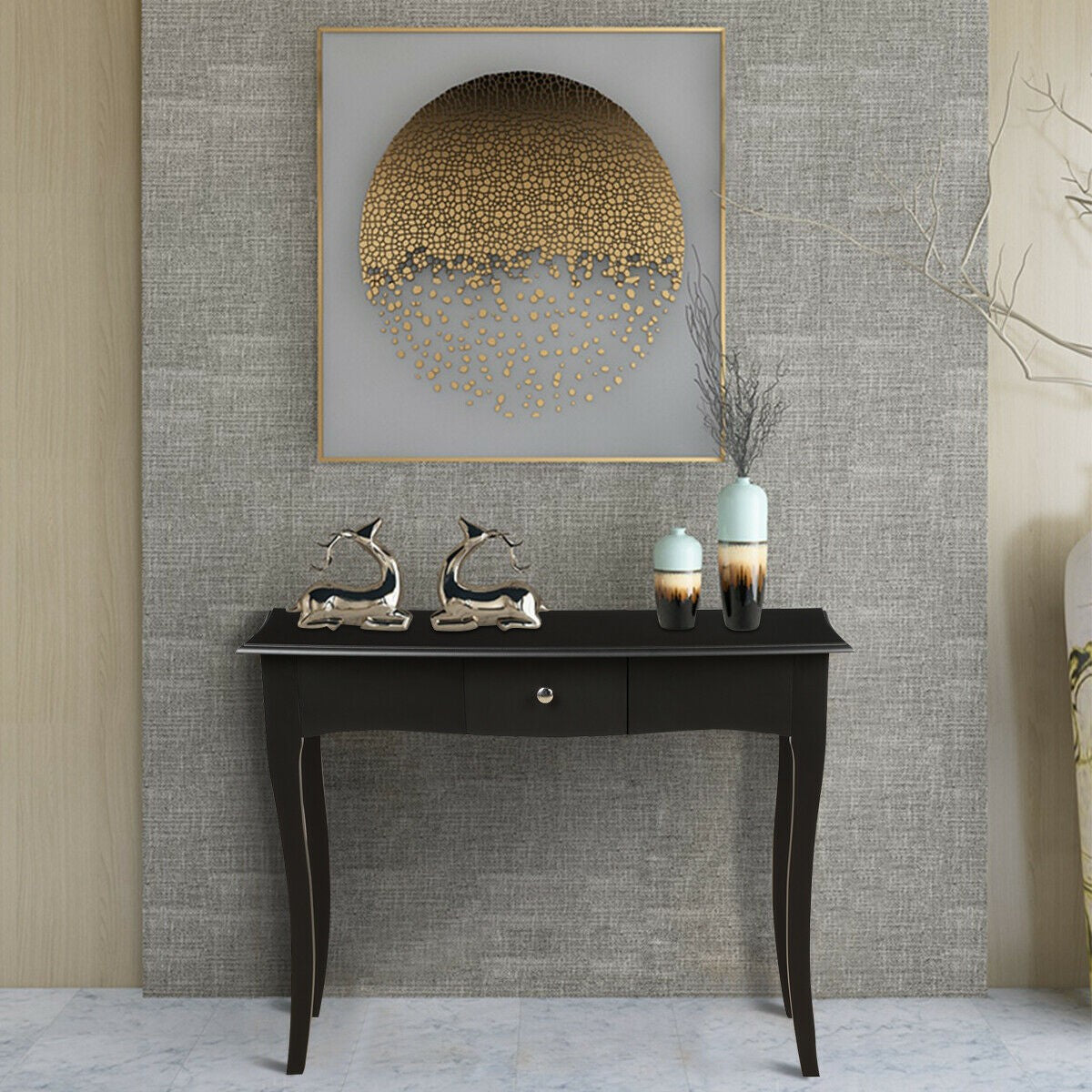 40 x 14 x 31.5 Inch Entryway Sofa Table - Giantexus