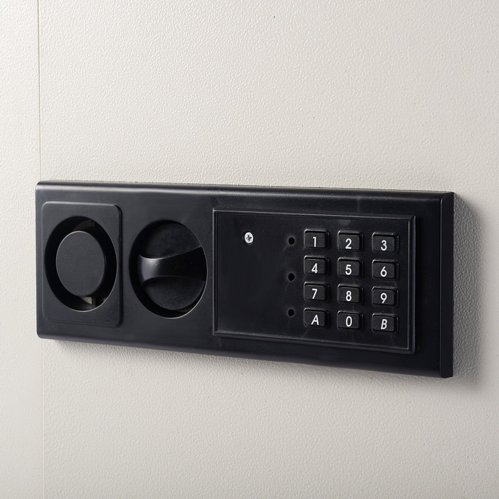 Giantex Electronic Wall Hidden Safe Security Box,.83 CF Built-In Wall Electronic Flat Security Safety Cabinet