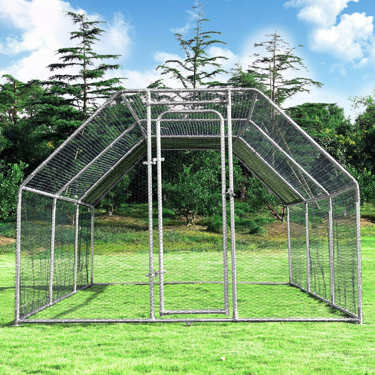Giantex Large Metal Chicken Coop
