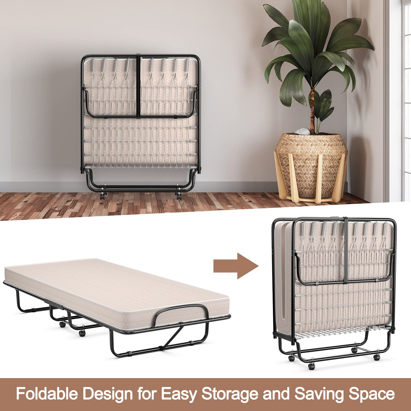 Giantex Rollaway Folding Bed