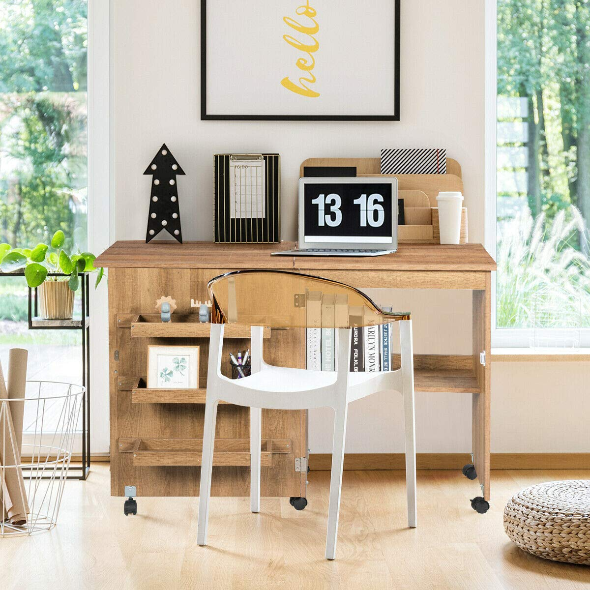 Giantex Folding Sewing Craft Table