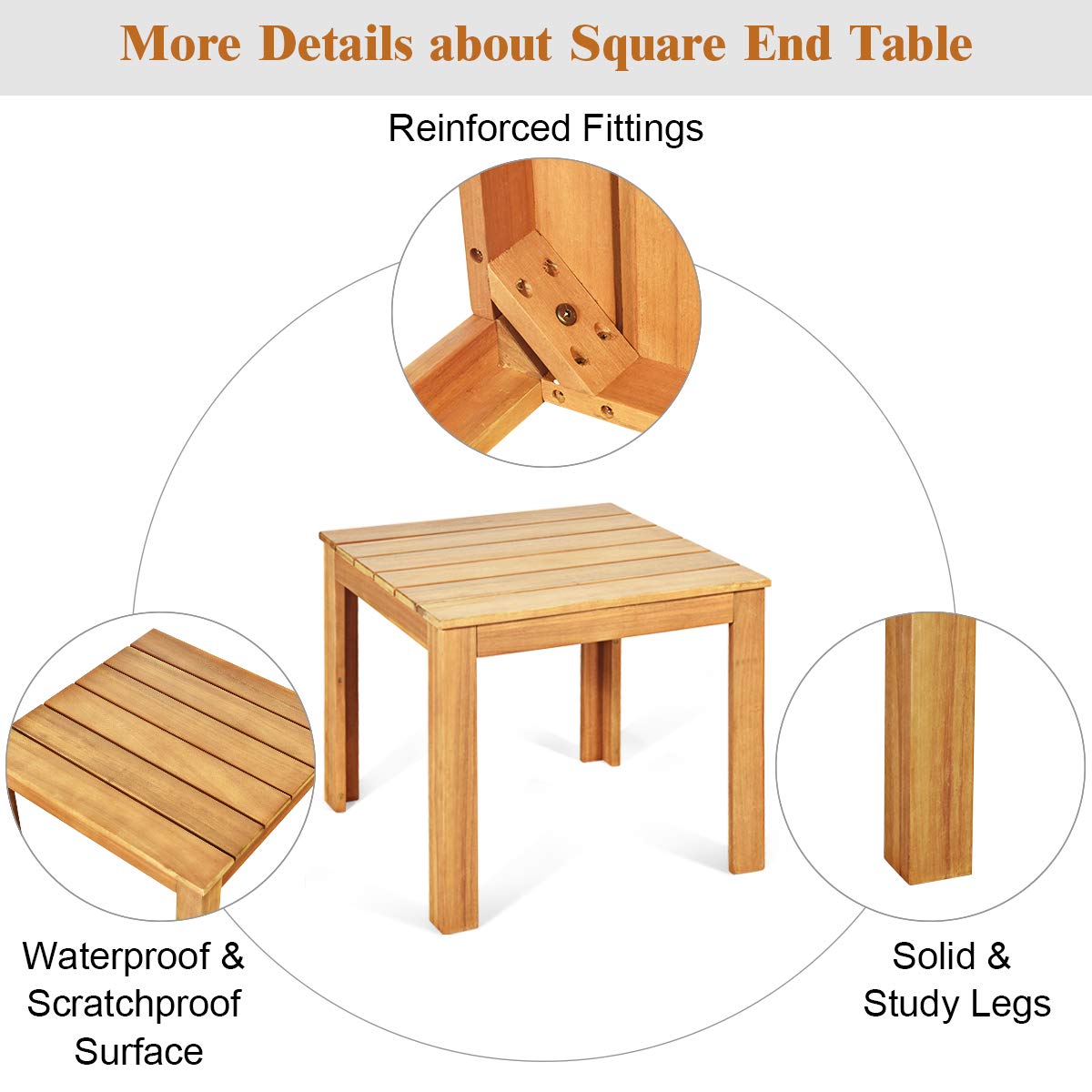 Giantex Outdoor& Indoor Tables